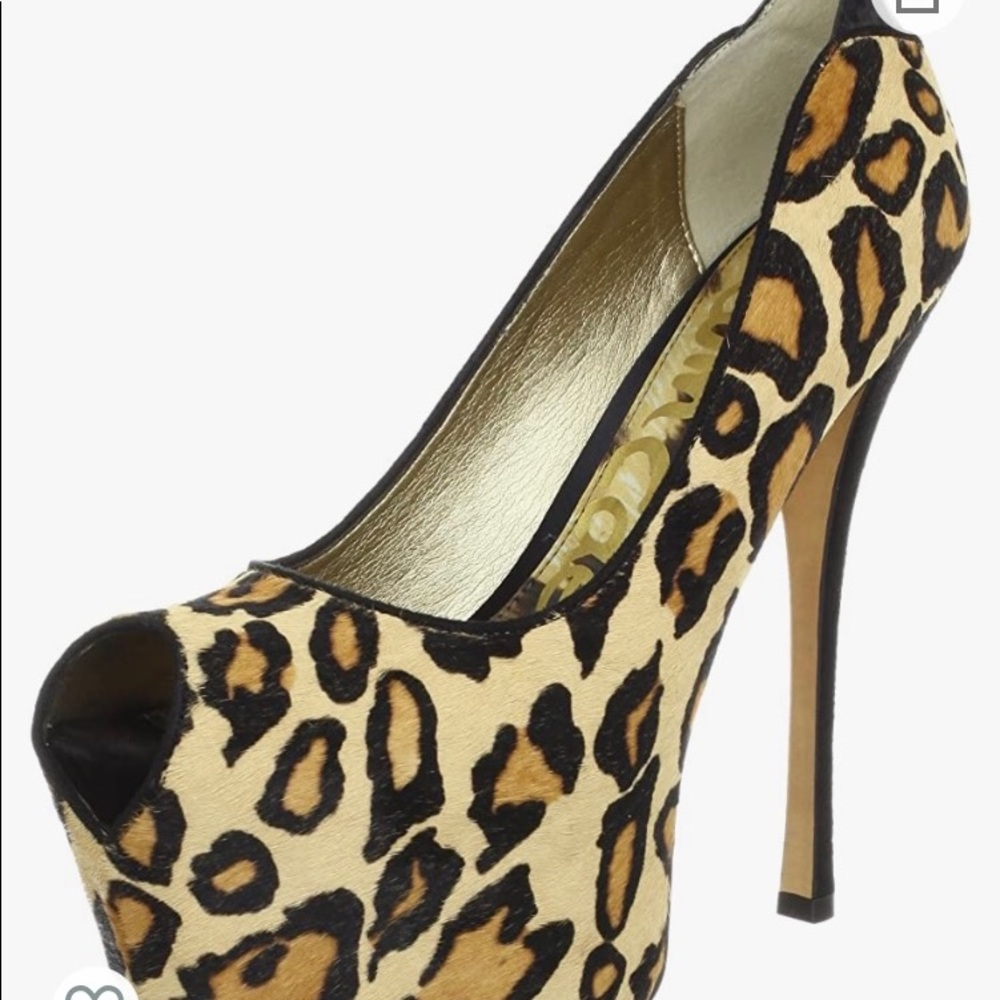 SAM EDELMAN Alexa Leopard
Brahma Peep toe #8